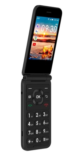 U102AA Cingular Flip IV 2.8" 4GB I Black 4G-LTE AT&T I With AT&T SIMCARD - Picture 3 of 4