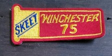 Vintage Winchester Scroll Logo 75 Skeet Shooting Patch Gun Shotgun Hunting