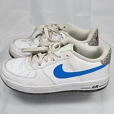 Nike Air Force 1 LV8 GS Youth 4Y Blue Mint/White Sneakers DR3098-100
