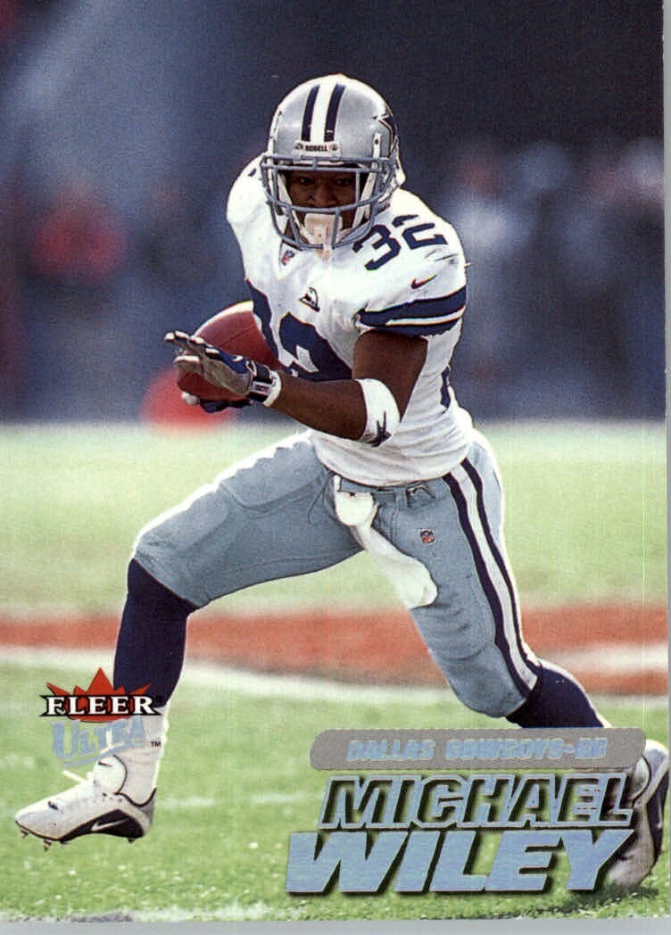 2001 Fleer Ultra Football #193 Michael Wiley - Dallas Cowboy