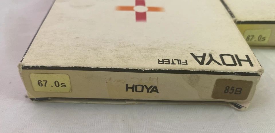 3 Hoya 67mm filters Made In Japan Yellow And Blue Filters - Image 3 of 4