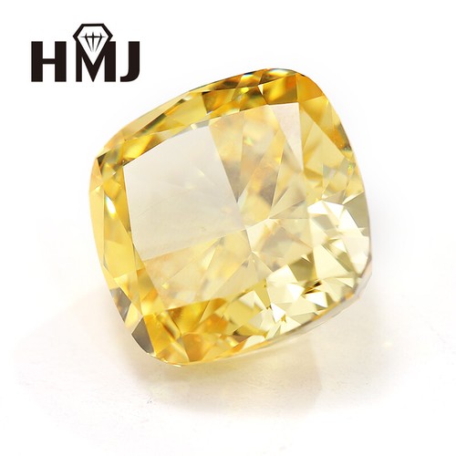 Cubic Zirconia Crushed Ice Cut AAAAA Cushion Square High Quality Carbon Diamond - Picture 16 of 30