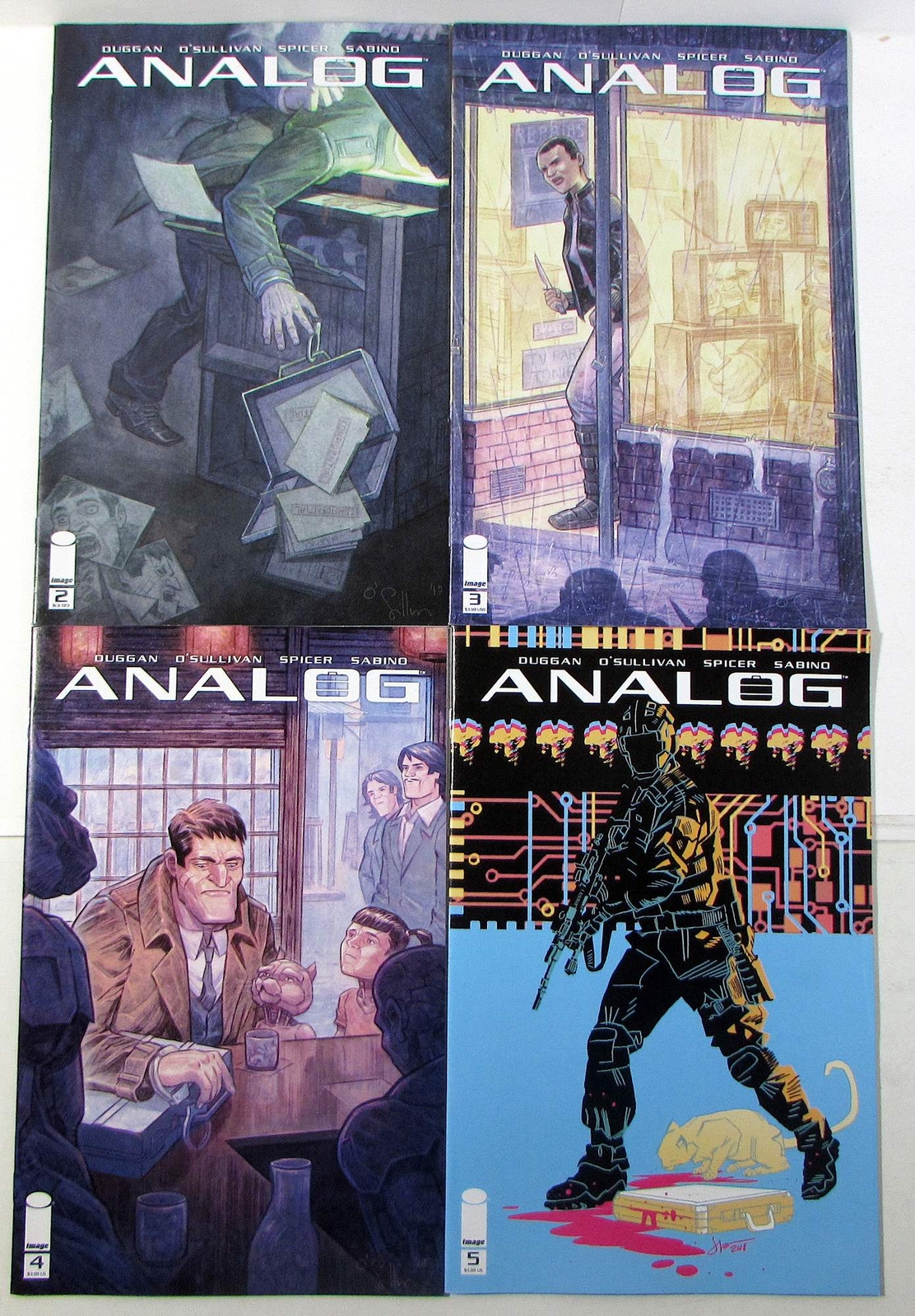 Analog Lot of 4 #2, 3, 4, 5 Image Comics (2018) NM 1st Print Comic ...