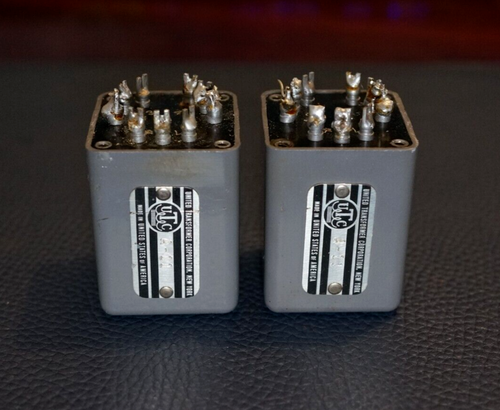 PAIR EARLY TYPE UTC A-11 INPUT TRANSFORMERS - Picture 3 of 7