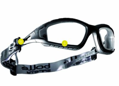 Bolle Tracker Anti-Fog CLEAR Glasses 40085-High Impact-Platinum-By Medicos Club