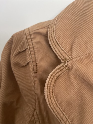 Chaqueta de pana marrón para mujer Ann Taylor Loft, usada, talla 4 Petite - Imagen 6 de 8