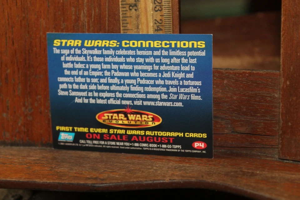 2001 Star Wars Evolution Trading Card #P4 Promo Anakin Skywalker - Image 2 of 2