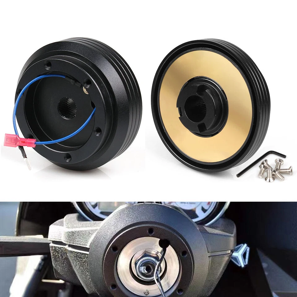 Steering Wheel Short Hub Adapter Kit Fit For Subaru Impreza WRX 99-07 / Legacy Foto 2 de 4