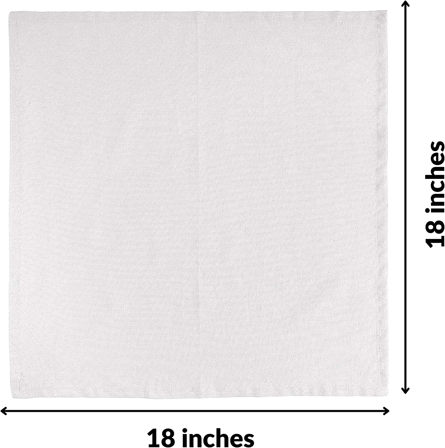 Dinner Cloth Napkins, Cotton Linen Blend 12 Pack Natural Premium Quality, Mitere eBay
