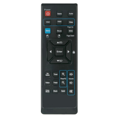 Remote for ViewSonic Projector PJD5123 PJD5233 VS14112 VS14114 VS13870 VS14116
