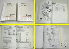 Kalmar EFA20-50 Forklift Technical Manual Workshop Manual Spare Parts List