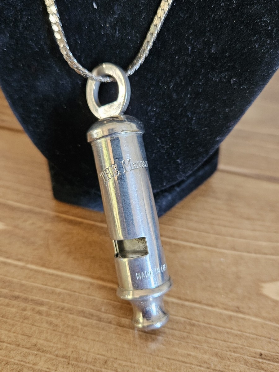 Vintage The Metropolitan Police Whistle Made in England | eBay