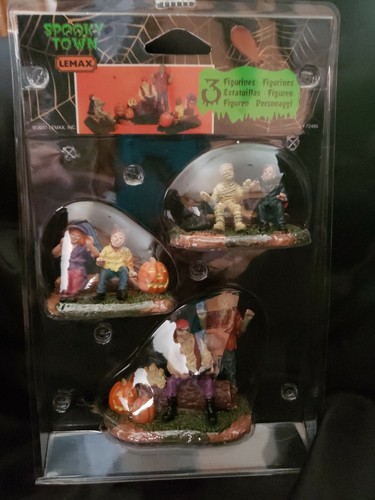 ZURÜCKGENOMMEN Lemax 72485 STORYTIME SCARES Spooky Town 3er Set Halloween Figur, neu - Bild 2 von 6