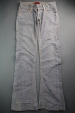 Vintage 2003 Women's Levi's Type 1 Tough Boot Corduroy Pants Gray Sz 5L 31x32 