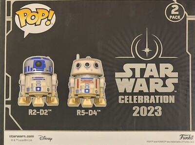 レアFUNKO POP! スターウォーズ　R2-D2 & R5-D4 2パック Amazon.com: Funko Pop! R2-D2 & R5-D4 2-Pack Convention
