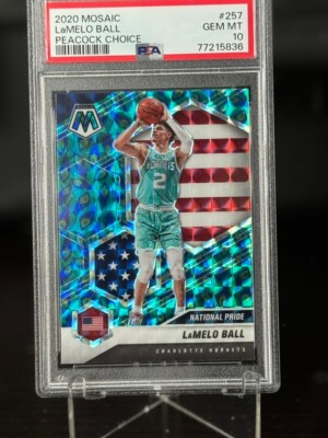 20-21 久保建英 Mosaic La Liga Peacock PSA 10 2020-21 Panini Mosaic La Liga #71 Kang-In Lee Peacock Choice PSA