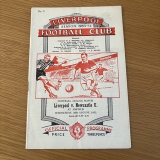 1953 Liverpool V Newcastle United