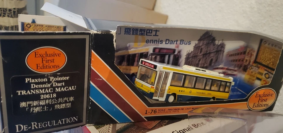 Corgi ooc Stadtbus Macao Portugal/China plaxton dennis wie VöV II 1:76 - Bild 2 von 2