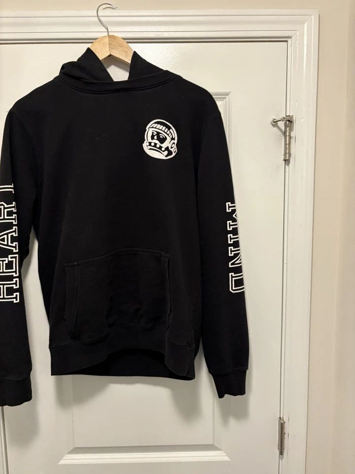 Sudadera con Capucha Negra Billionaire Boys Club BBC Heart Mind Talla Mediana Foto 2 de 4