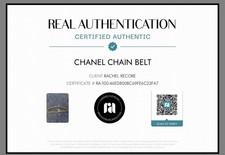 Super Rare and Valuable Vintage Chanel Extra Thick Chain Belt in Gold/Black