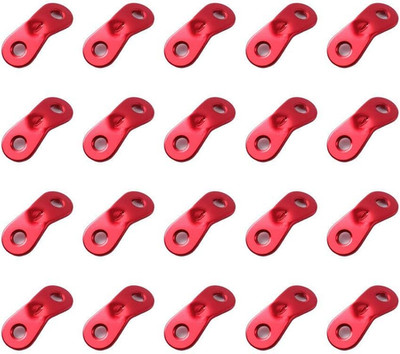 20 PCS Tent Rope Tensioner, Aluminum Guyline Cord Adjuster for Tent, Ultralight 