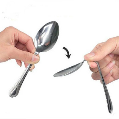 Bend Spoon Bending Magic Tricks Street Close up Magic Tricks Family Kids Adult M