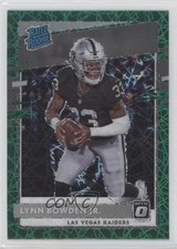 2020 Panini Donruss Optic Rated Rookies Green Velocity Prizm Lynn Bowden Jr 0c6
