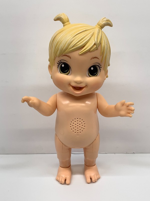Baby Alive Doll Hasbro 2019 Interactive Talking Blonde Hair 12" Tall
