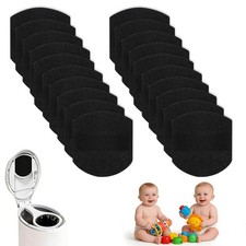 20 Pack Activated Carbon Filter Refills with Adhesive Backing for Ubbi Diaper...