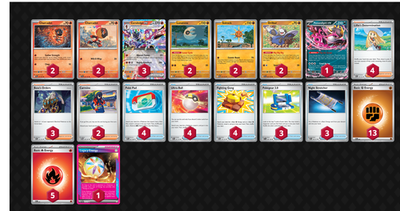 #ad Pokemon Tcg Ceruledge Deck For competitive and fun Fast and strong strongest $50.00