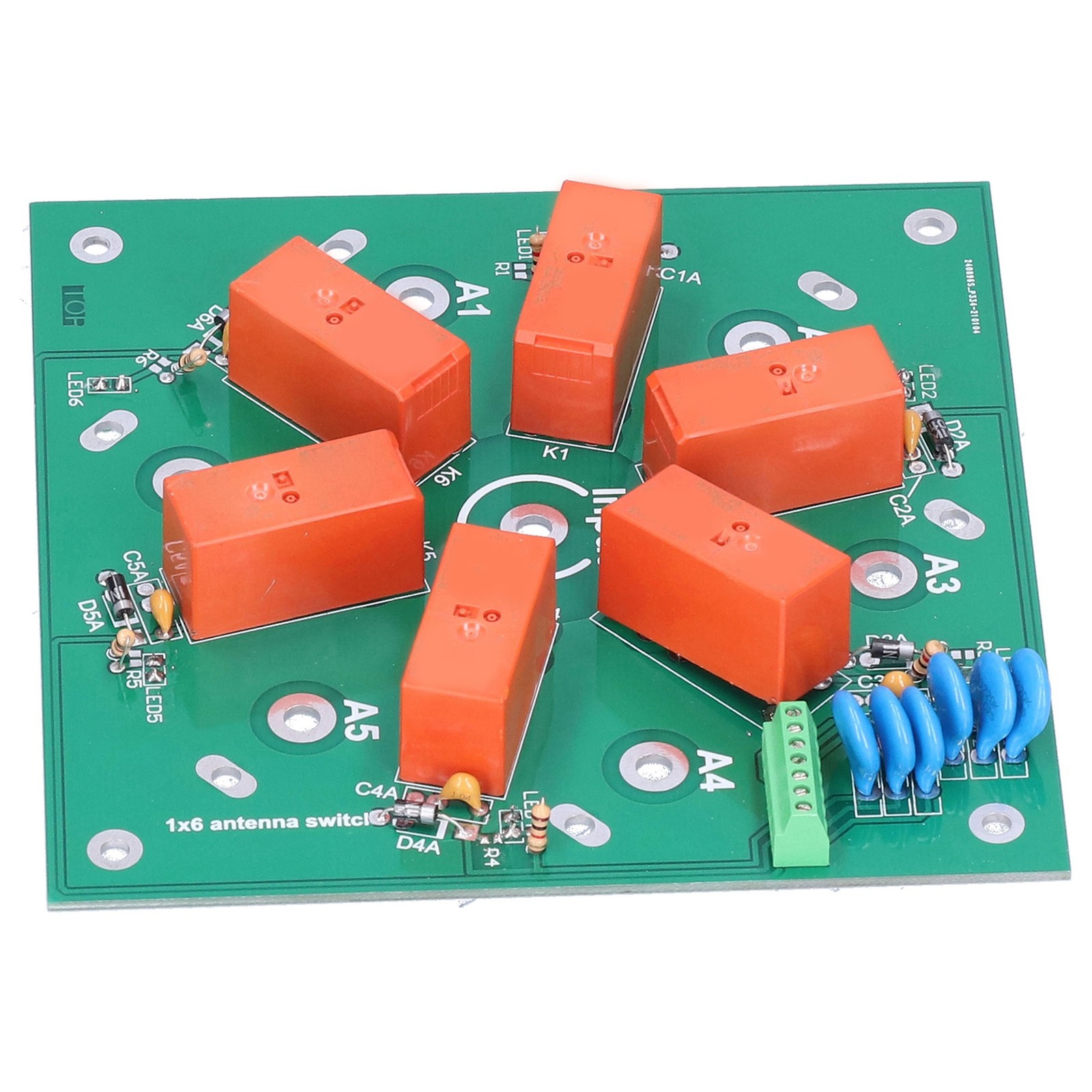 Antenna Switch Module 6:1 Coaxial Remote Finished Product Component 1.8MHz‑60MHz