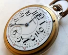 Montgomery Dial Antique 1925 Waltham 16 Size Grade 620 RR Case O/F Pocket Watch