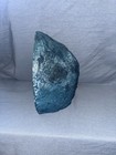 Blue Dyed Crystal QuartzGeode Druzy Display Specimen Polished Stone 46.6 oz — photo 4