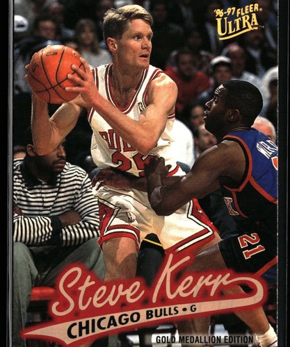 Steve Kerr #G-162 1996 Ultra Gold Medallion card