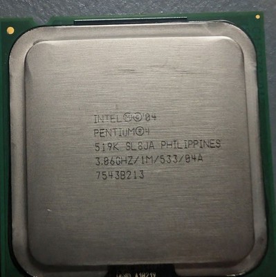 Intel Pentium 4 519K SL8JA 3.06GHz 1M 533 LGA775 CPU Processor