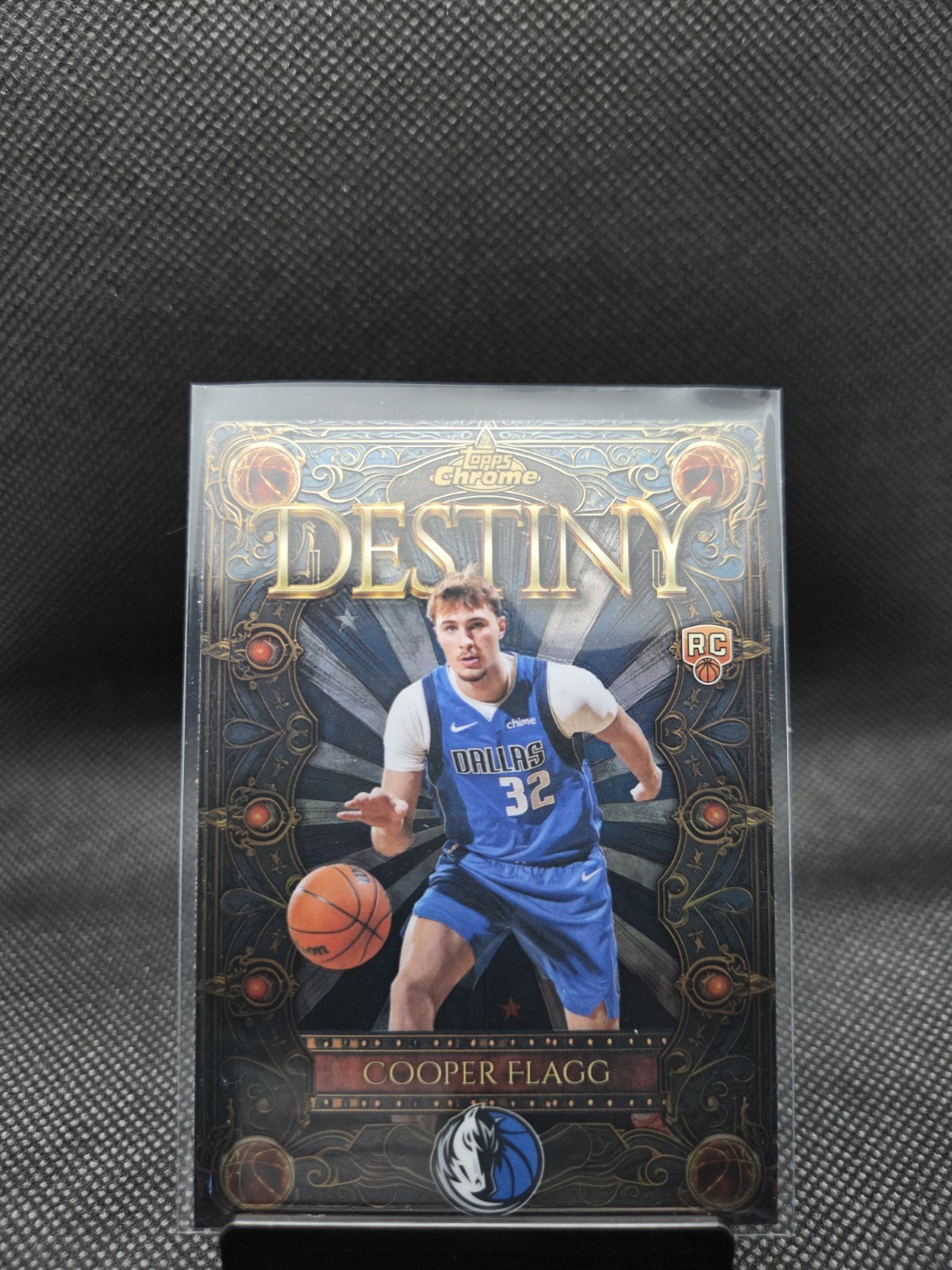 2025-26 Topps Chrome - Cooper Flagg Dallas Mavericks Destiny D-1 Refractor RC