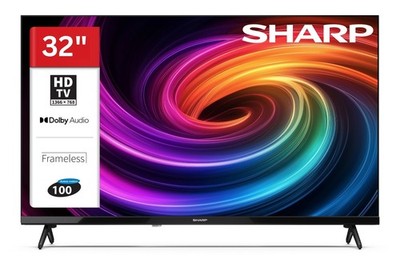 Sharp 32HA1705E 32 Zoll Fernseher LED TV HD Auflösung Triple-Tuner 2026