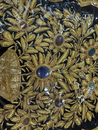Dubai Wall Hanging With Embroidery Tapestry With Semi Precious Stones - 第 3/11 張圖片