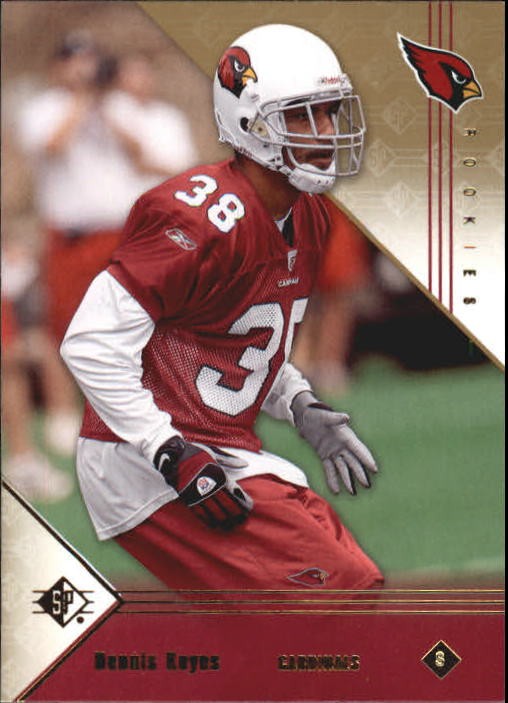 2008 SP Rookie Edition #114 Dennis Keyes RC - FB