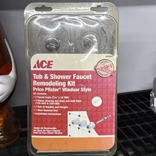 Ace For Pfister Verve Chrome Tub and Shower 3-Handle Remodeling Kit New
