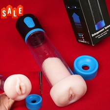 Electric Vacuum Penis Pump Automatic Male Enhancer Penis Enlarger Growth Up BG