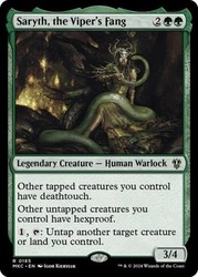 Saryth, the Viper's Fang - Commander: Murders at Karlov Manor