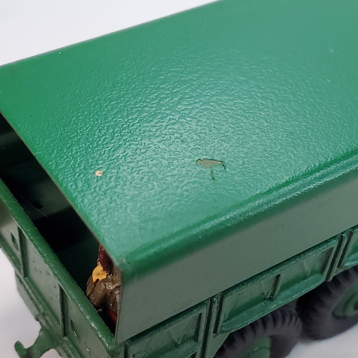 DINKY SUPERTOYS #622 10-TON ARMY TRUCK & 7 Crew Meccano England
