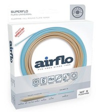 AIRFLO SUPERFLO FLATS UNIVERSALI WF-10-F #10 PESO ACQUA SALATA GALLEGGIANTE FLY LINE