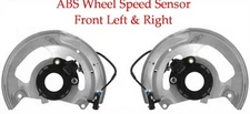 2 ABS Wheel Speed Sensor & Dust Shield Front left & Right Fits:Chevrolet GMC RWD