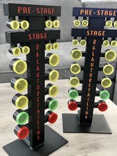 Drag Race Tree Lights - Christmas Tree Desktop Display with LED lights