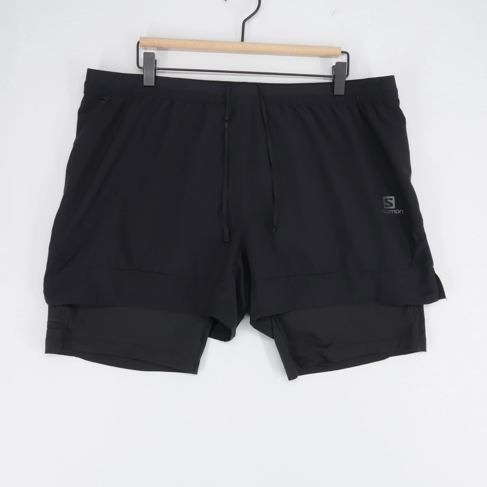 Salomon Sense Aero 2in1 Shorts Mens XL Black Running Trail Lined Zipper Pocket
Opens in a new window
