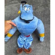 Disney Store Aladdin Genie Plush 15 Inch Blue Stuffed Toy Authentic Original