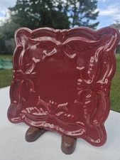 California Pantry  Embossed Design Classic Ceramic Plate Trivet 6" x 6"