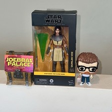 Star Wars The Clone Wars Black Series Quinlan Vos Action Figure IN HAND